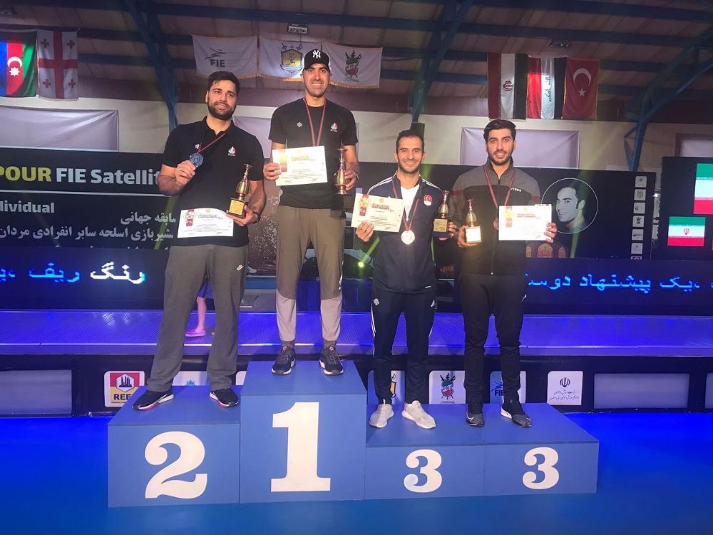 Enver Yıldırım İran'da bronz madalya kazandı