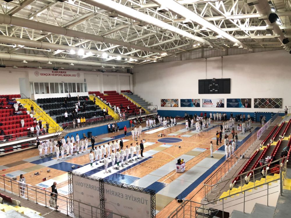 Gençler Kılıç Açık Turnuva Karaman’da tamamlandı