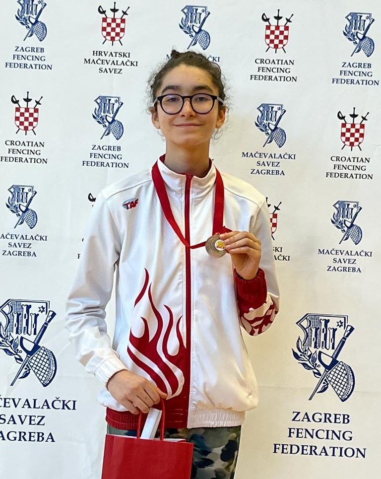 Elif Ada Yıldız Hırvatistan’da bronz madalya kazandı