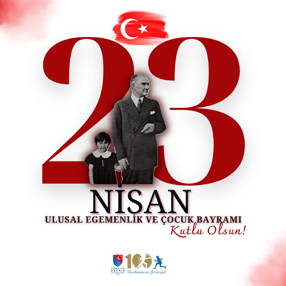 23 Nisan Ulusal Egemenlik ve Çocuk Bayramı kutlu olsun...