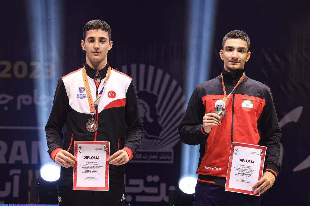Eskrimci Furkan Yaman İran’da bronz madalya kazandı