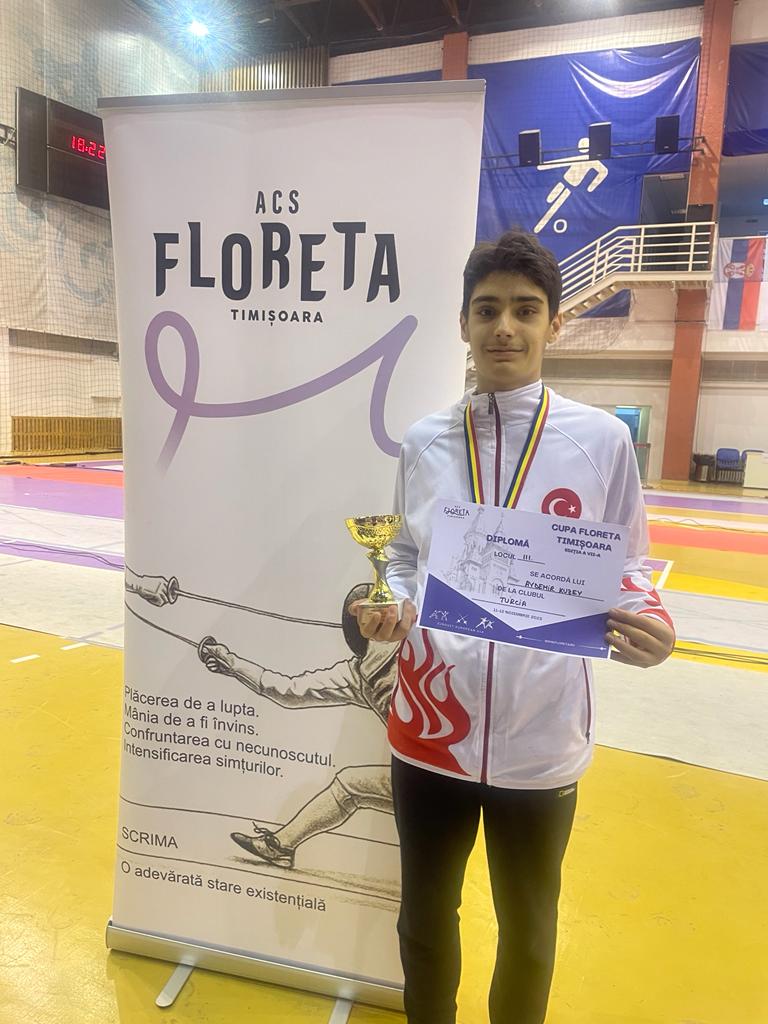 Kuzey Aydemir Romanya’da bronz madalya kazandı