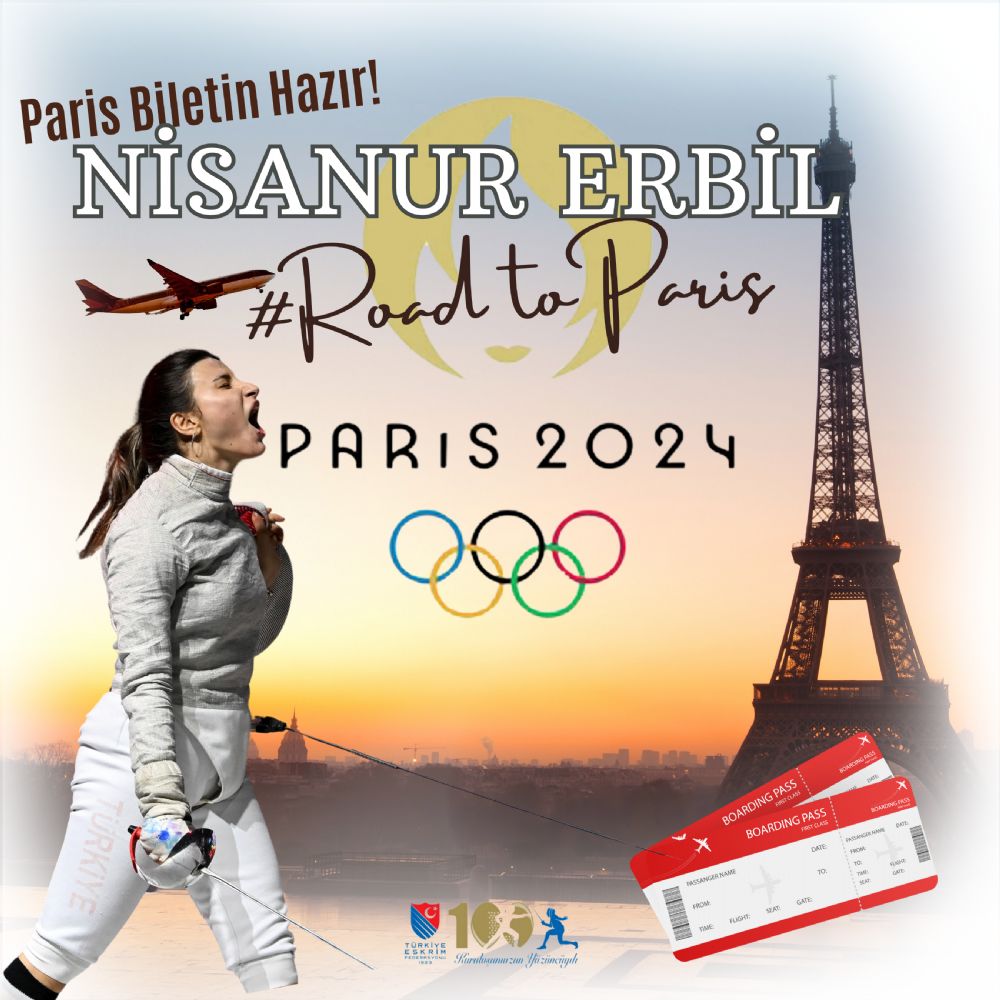 Nisanur Erbil de Paris Olimpiyat Oyunları’na vizeyi aldı