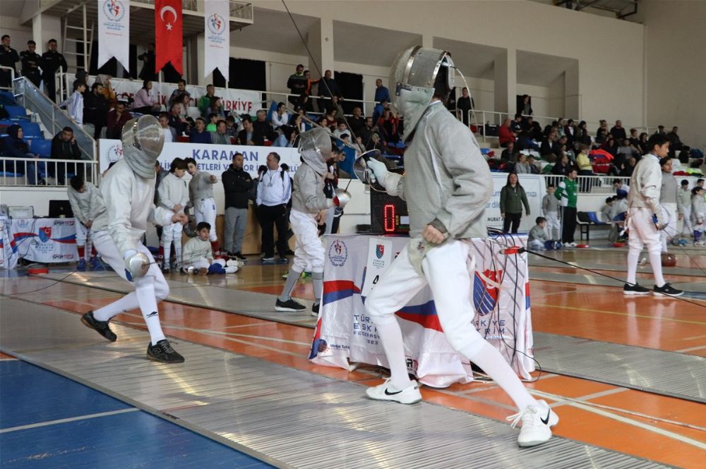 Karaman Eskrim Açık Turnuvası Sona Erdi