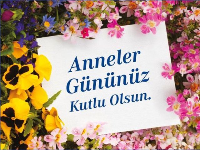 Anneler Günü Kutlu Olsun