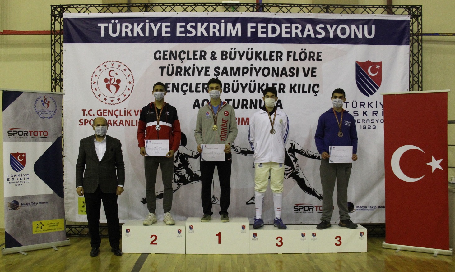 Genc erkekler kilic