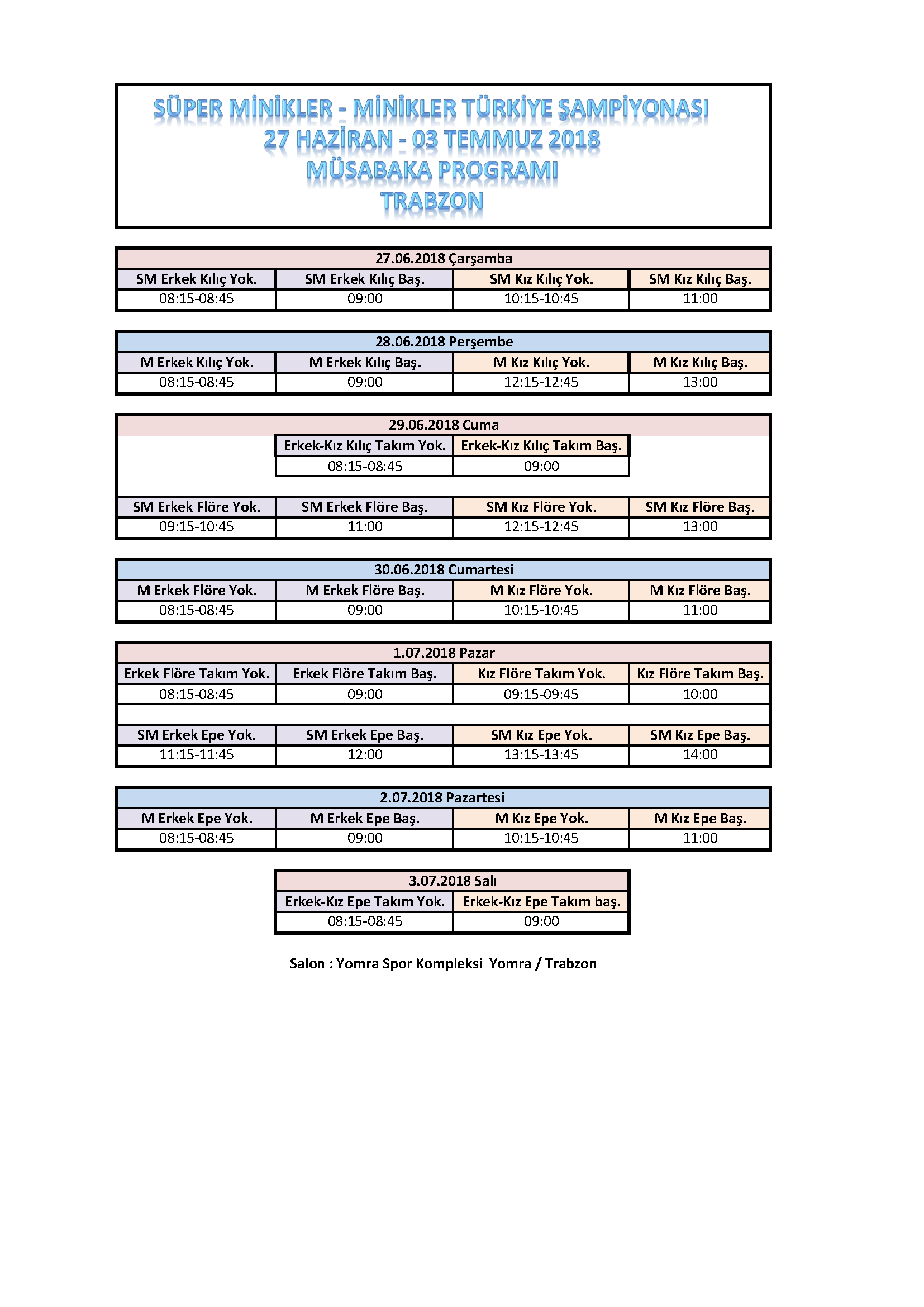 Trabzon program